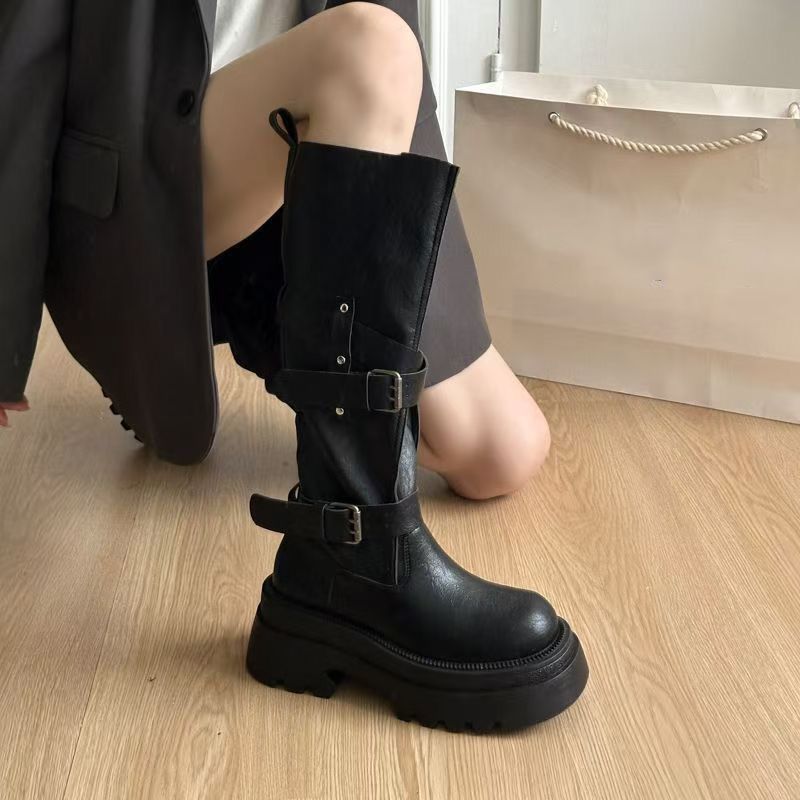 Vintage Fashion Online - Nouvelles Bottes Hautes Femme Vintage 2026