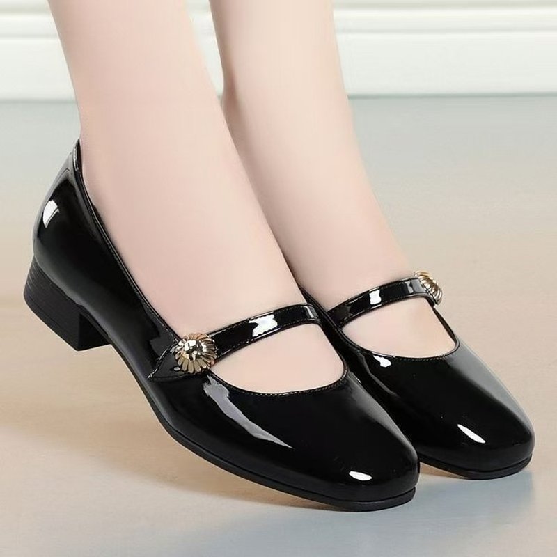 Vintage Fashion Dresses - Chaussures Mary Jane vintage pour femmes,