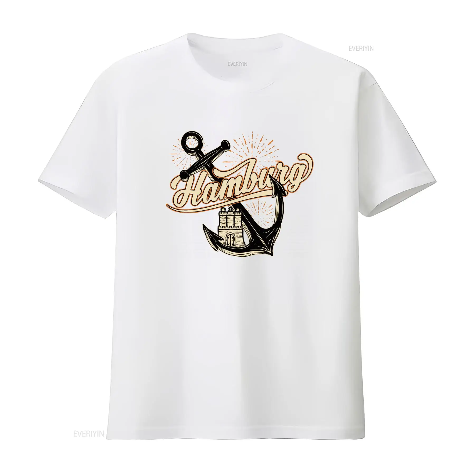 T-shirt pour hommes avec motif - Vintage Fashion Hamburg avis et prix