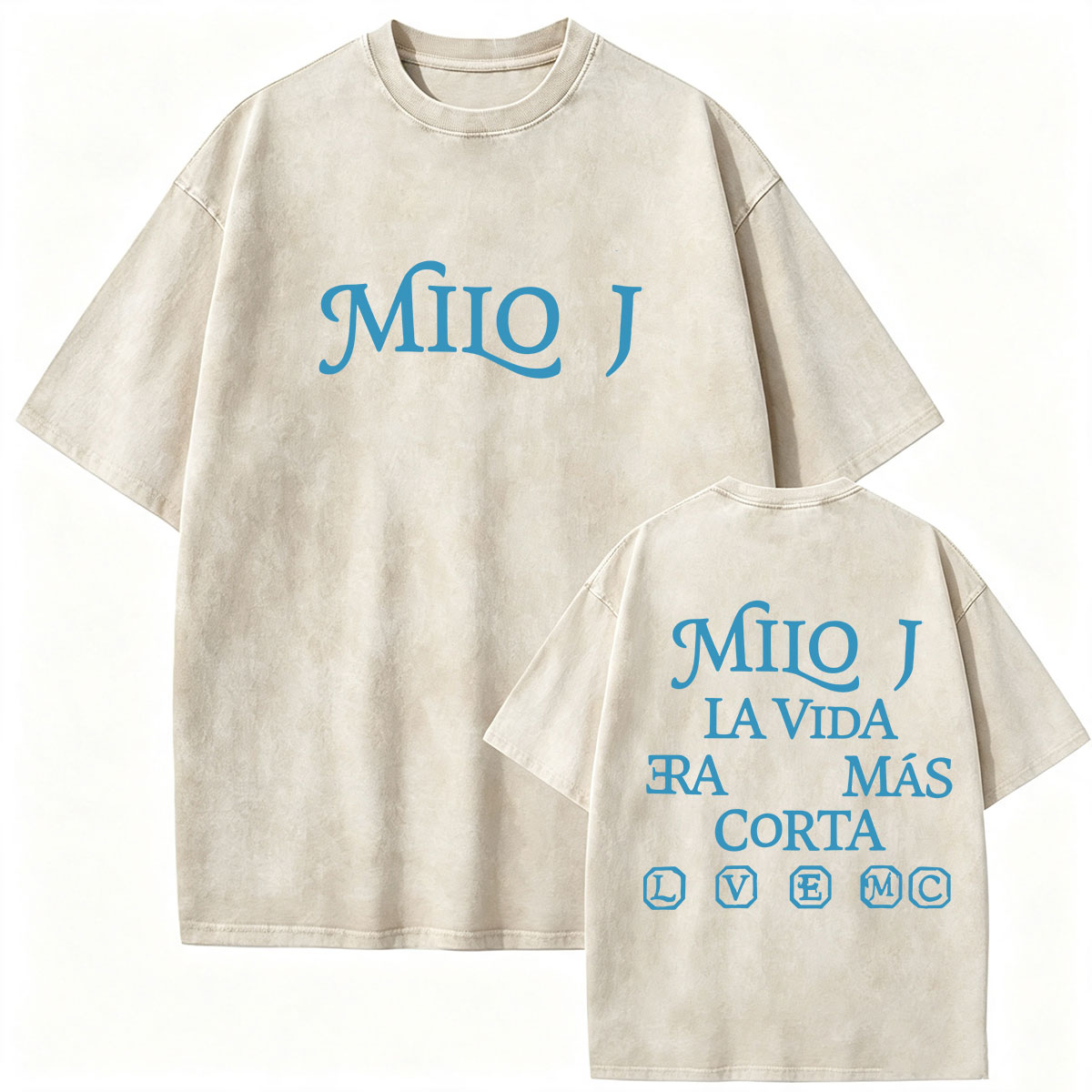 T-shirts lavés double face Mil - Vintage Fashion La avis et prix